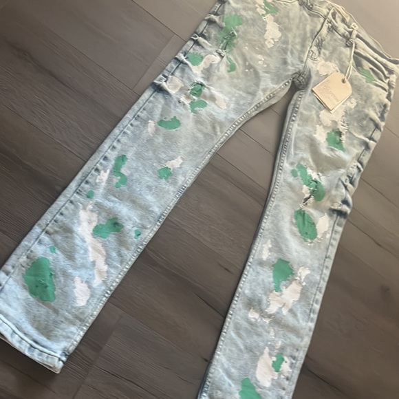 Denim Jeans Paint Splat - Picture 3 of 3